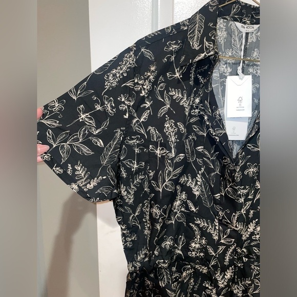 New! Thakoon Botanical Printed Cotton & Silk Utility Jumpsuit Size XL NWT! ✨ - Picture 9 of 14